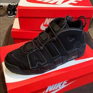 Nike Air More Uptempo Black/Black